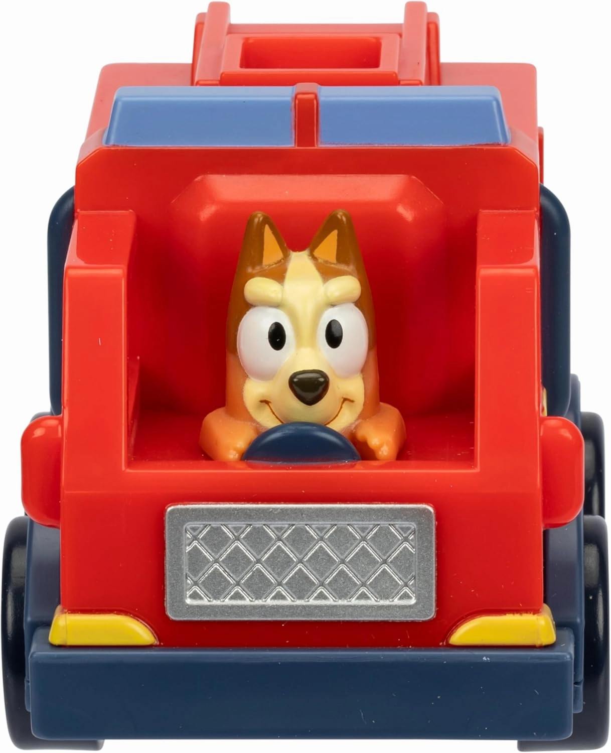 Bluey Vehicle Set – 4-Pack Includes Garbage Truck, Convertible, Family Car & Firetruck, Official Toys for Kids Ages 3 