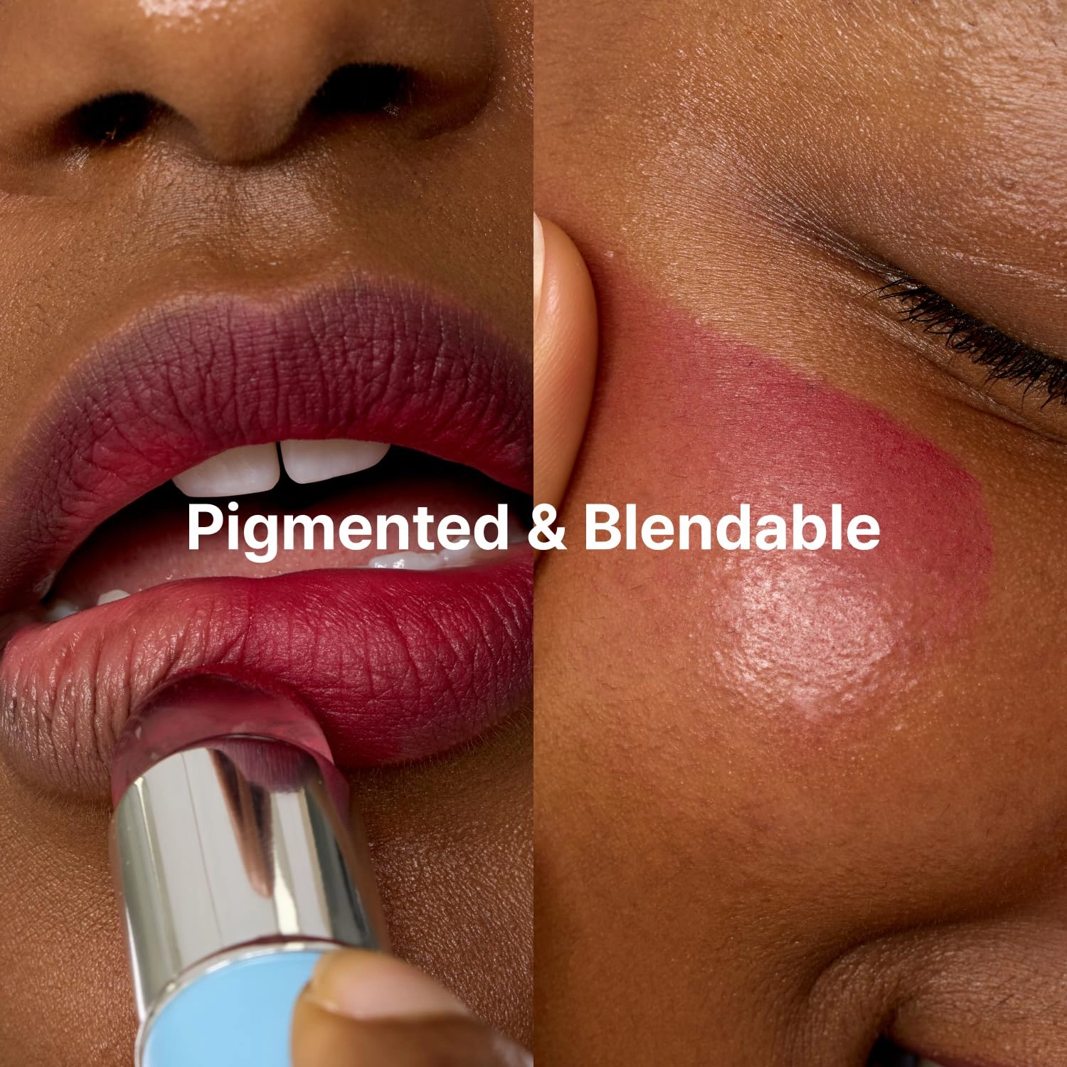 Blurry Pudding Pot   Keychain SET | Airbrushed Blush & Lip, Buildable Pigment, Long-lasting, Lightweight, Easy to Blend, Natural Soft Matte Finish Makeup – Slayyy (Smoky Mauve) | 0.17 oz