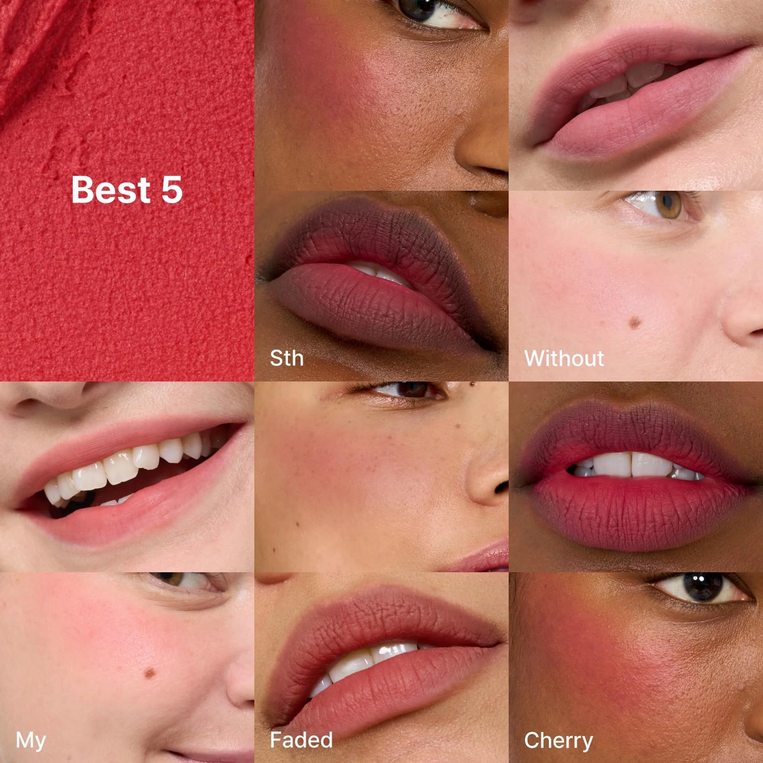 Blurry Pudding Pot   Keychain SET | Airbrushed Blush & Lip, Buildable Pigment, Long-lasting, Lightweight, Easy to Blend, Natural Soft Matte Finish Makeup – Slayyy (Smoky Mauve) | 0.17 oz