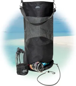 Boat Trash Can Reusable and Portable Boat Trash Bag - Boating Camping Beach and Outdoor Activities – Large Capacity Storage Trash Holder – Bottom Zipper Opening - Easy Empty and Cleaning
