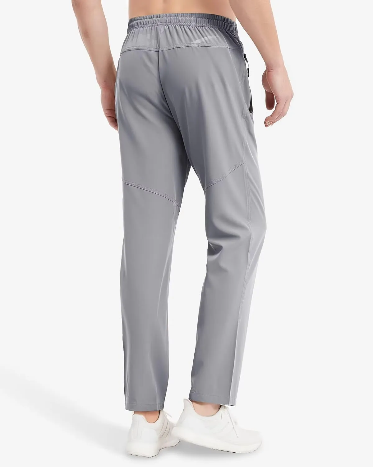 Boladeci Men's Joggers Lightweight Quick Dry Casual Athletic Hiking Pants Sweatpants with Pockets Elastic Waist