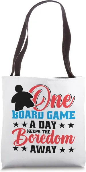 boredom away board game board gamer board games Tote Bag