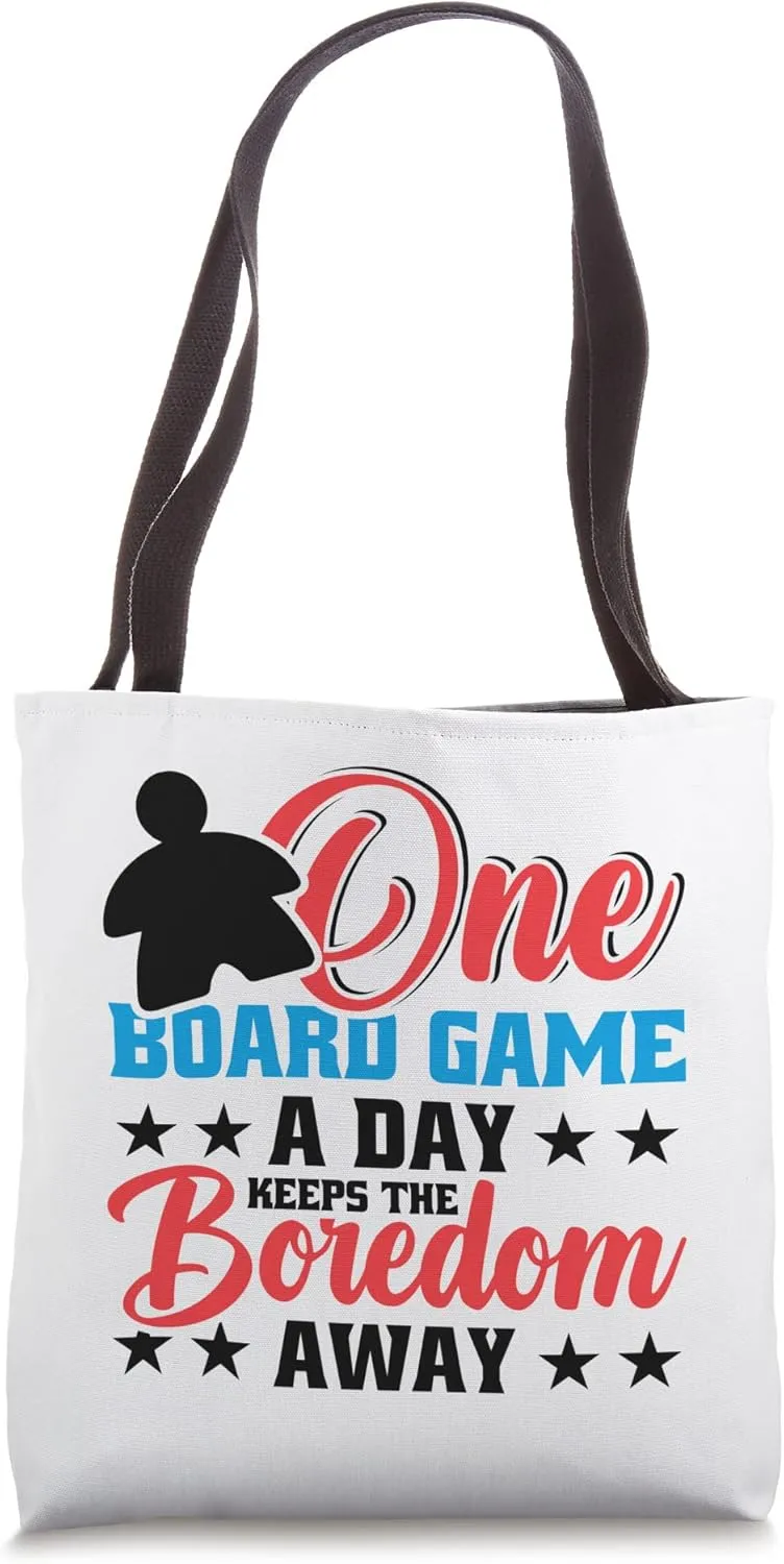 boredom away board game board gamer board games Tote Bag