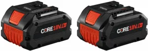Bosch GBA18V80-2PK 18V CORE18V® Lithium-Ion 8 Ah High Power Battery, 2-Pack