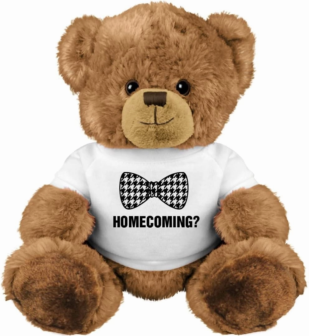 Bowtie Homecoming Dance Teddy Bear: 10 Inch Teddy Bear Stuffed Animal