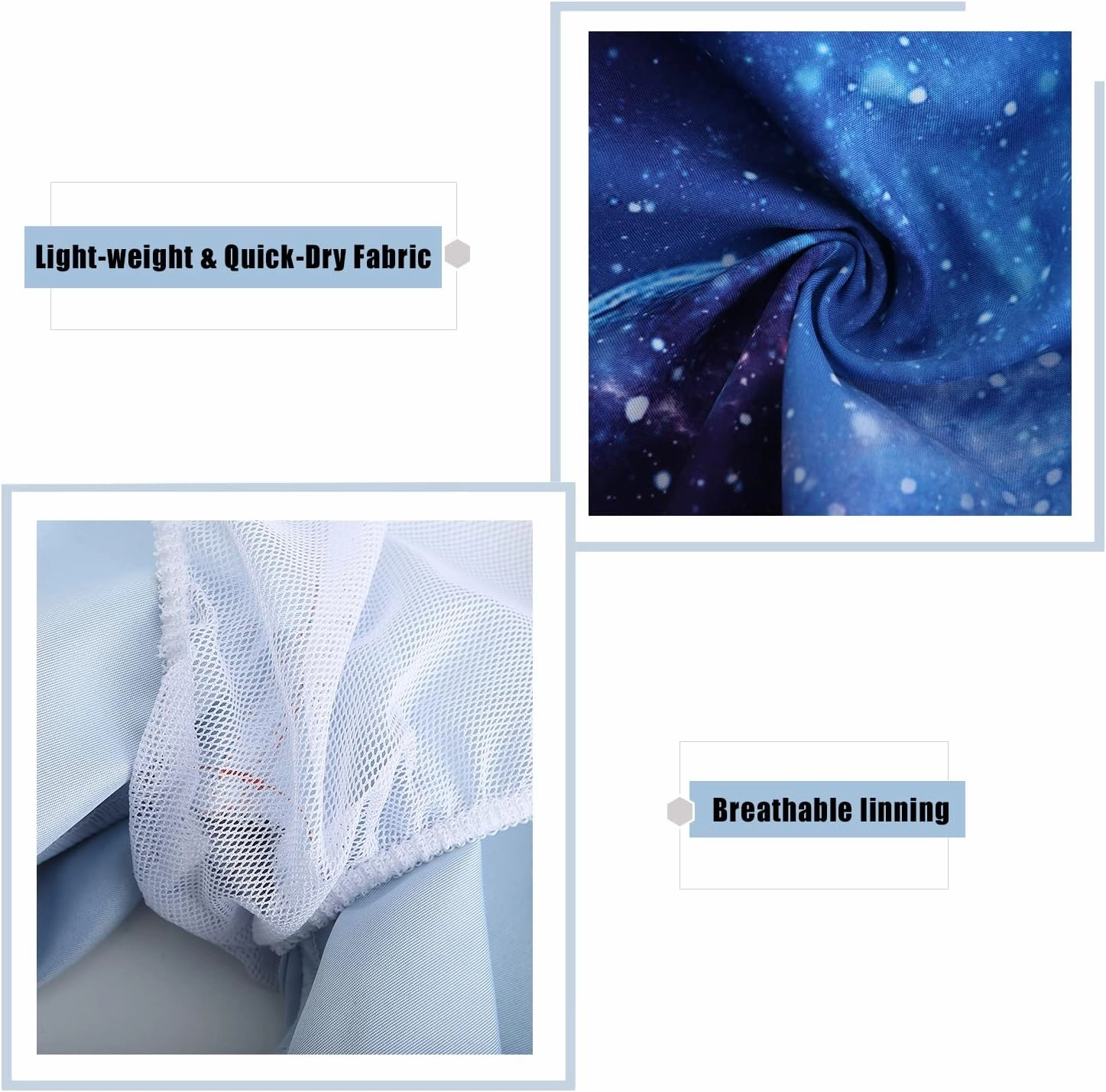 Boys Swim Trunks Quick Dry Swim Shorts for Kids Boys Board Shorts Beach Surfing Swimwear 3-16 Years