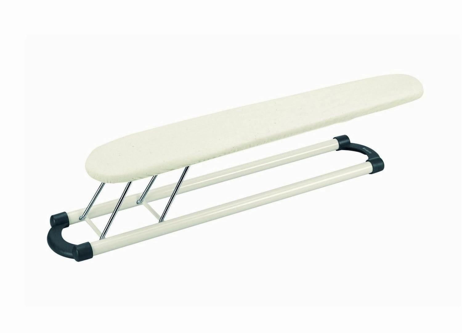 Brabantia Sleeve, Neckline, Shoulder, Small Garment Ironing Board (24 x 4 inches) Extra Small, Compact, Cotton Padded Foldable Board for Irons, Steam Irons, Steamers (Ecru)