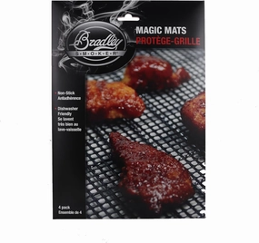 Bradley Smokers BTNSMAT4 4009920 Non-Stick Silicone Mat , Black