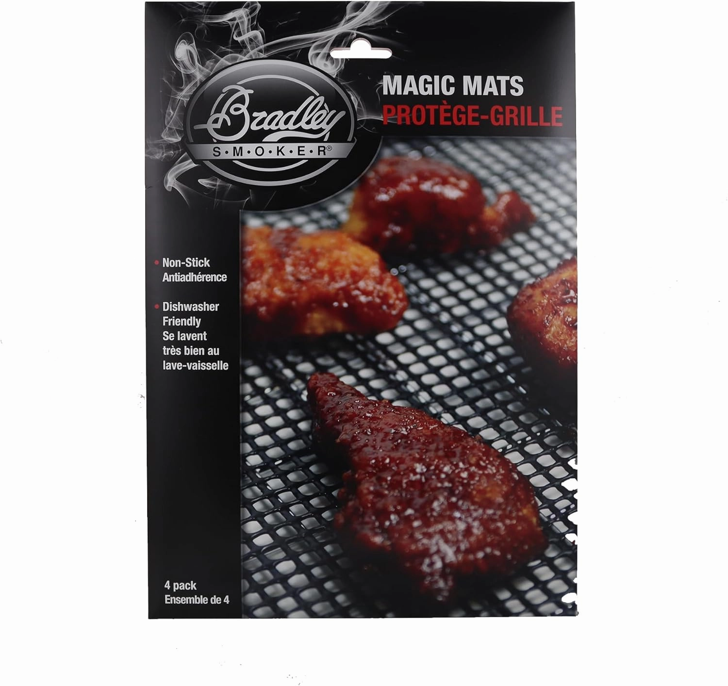 Bradley Smokers BTNSMAT4 4009920 Non-Stick Silicone Mat , Black
