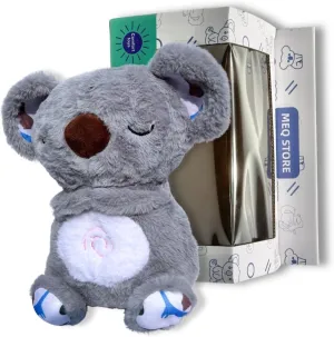 Breathing Stuffed Animal, Soft & Silent Stuffed Toy for Crib, Stuffed Koala for Anxiety Relief & Baby Sleep - 4 Modes for All Ages  3 - Easy to Cuddle Koala Plush for Better Sleep