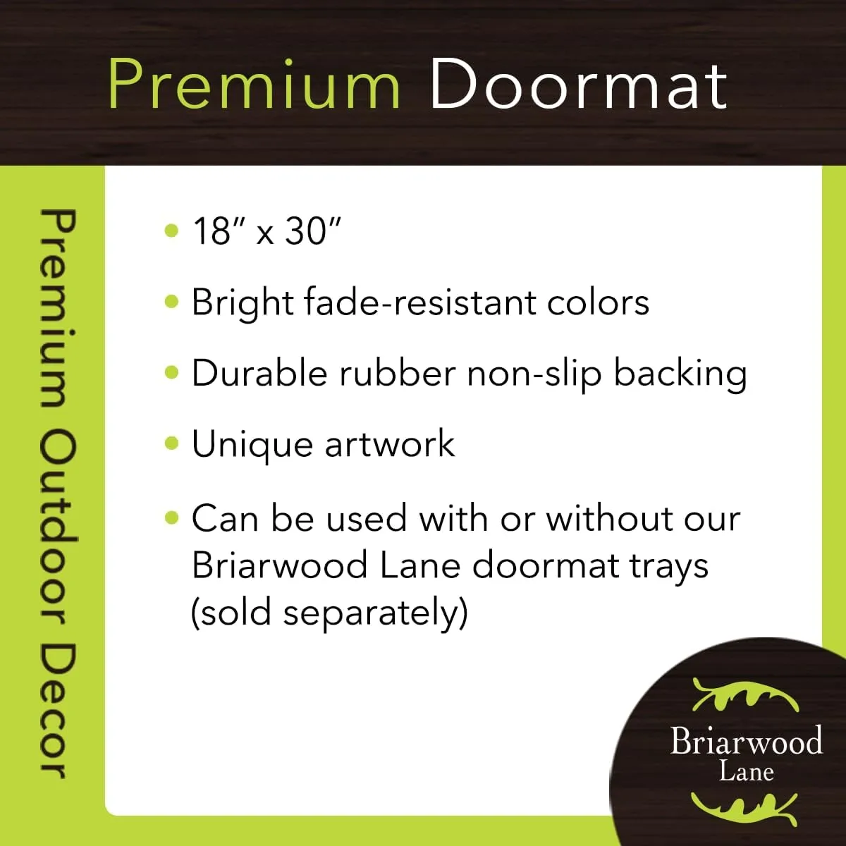 Briarwood Lane Fall Lantern Doormat