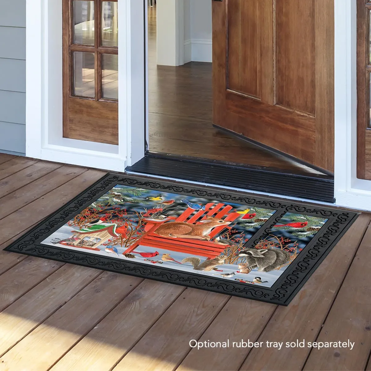 Briarwood Lane Snow Day Gathering Winter Doormat