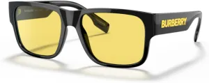 BURBERRY Knight BE4358 Square Sunglasses for Men   BUNDLE With Designer iWear Eyewear Kit