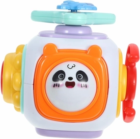 Busy Cube for Sensory Activities for Fine Motor Skills Development Portable Learning Tool for Enhances Cognitive Skills and Tactile Perception
