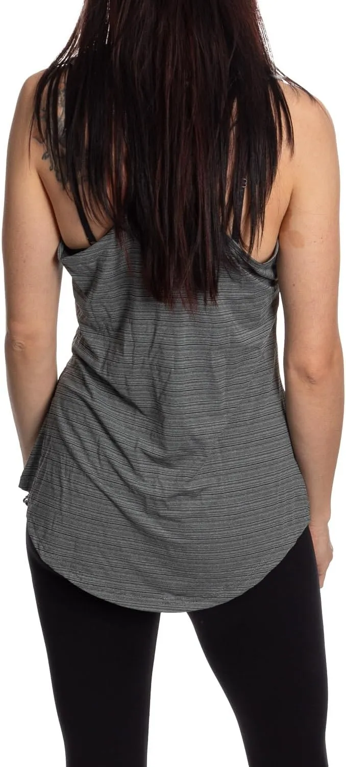 Calhoun NHL Womens Lightweight Sleeveless Loose Fit Workout Racerback Tank Top