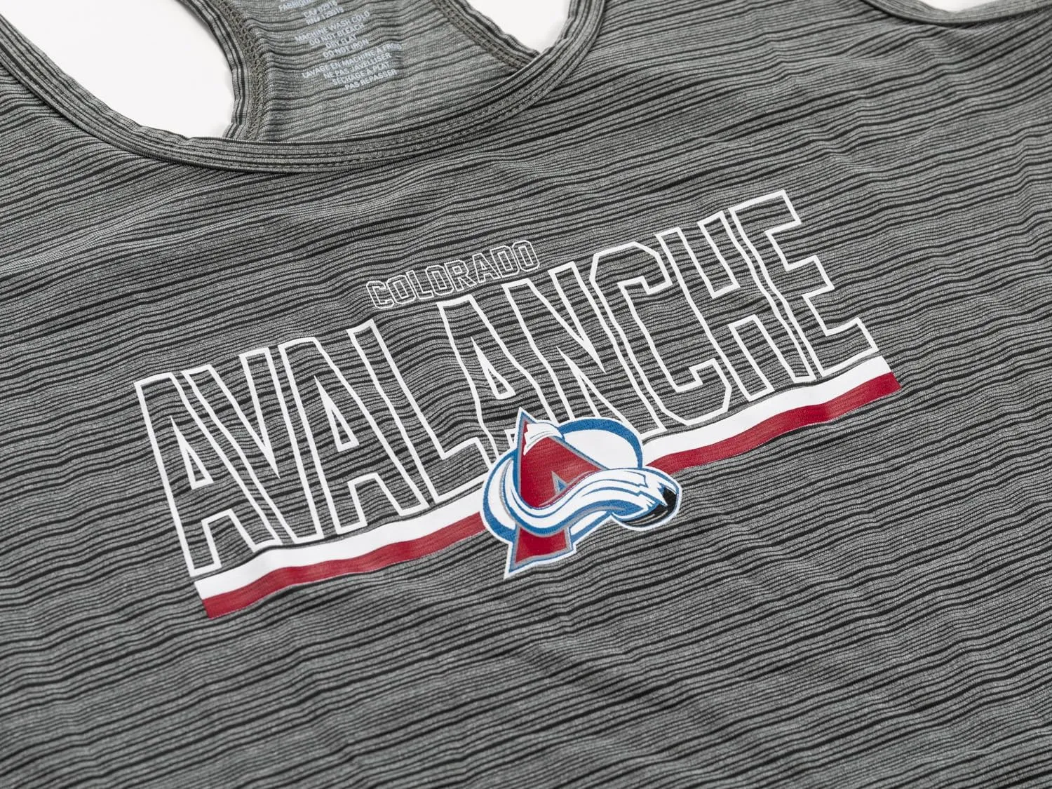 Calhoun NHL Womens Lightweight Sleeveless Loose Fit Workout Racerback Tank Top
