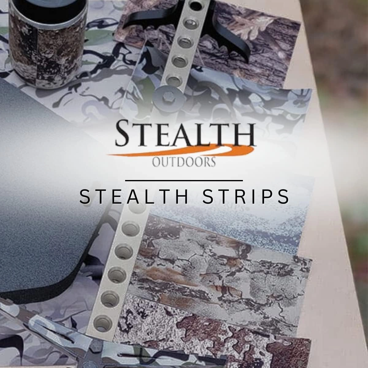Camo Silencing Tape | Self Adhesive Silencing Fabric | Great for Quieting All of Your Metal Hunting Gear and Accessories (Tactical Black, 4" Wide)