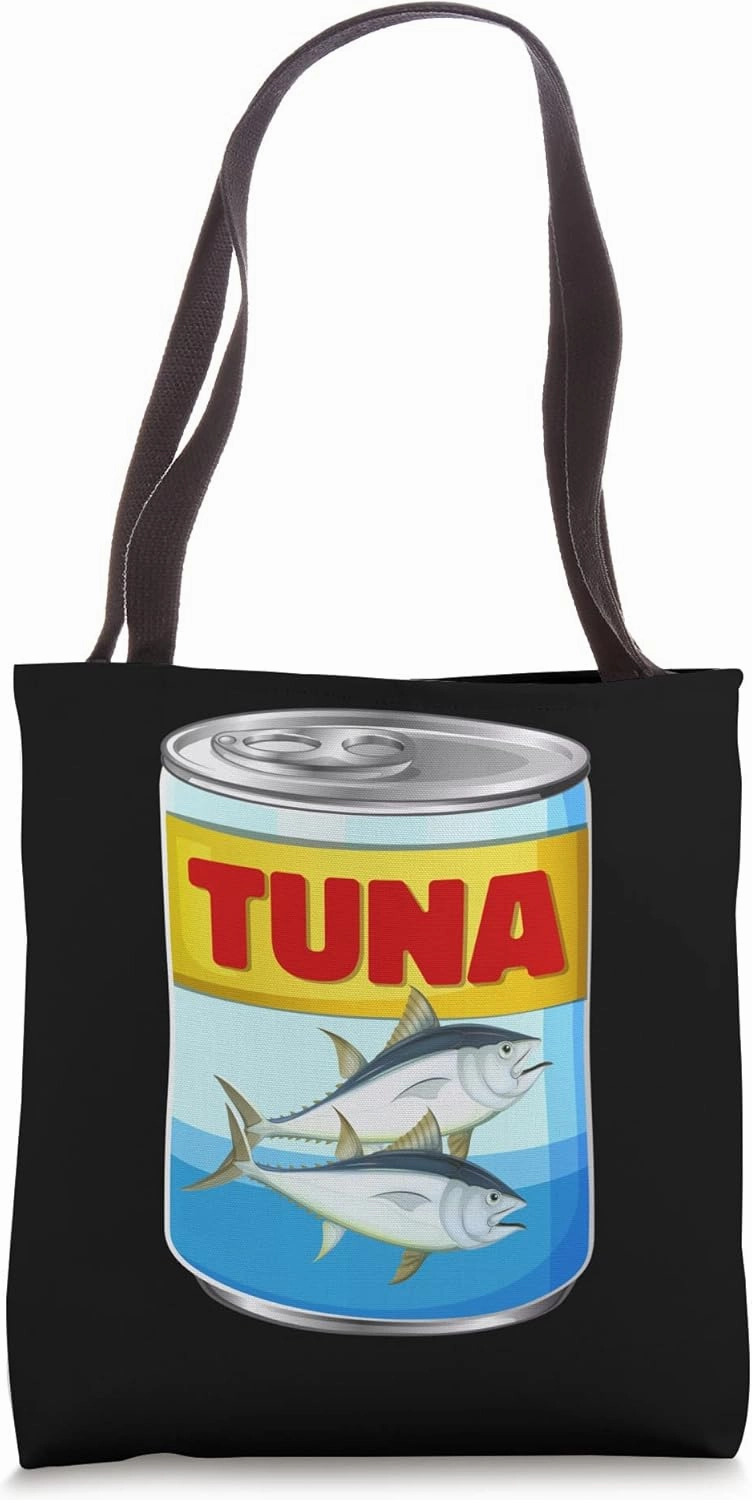 Canned Tuna Bluefin Tuna Fishing Tote Bag