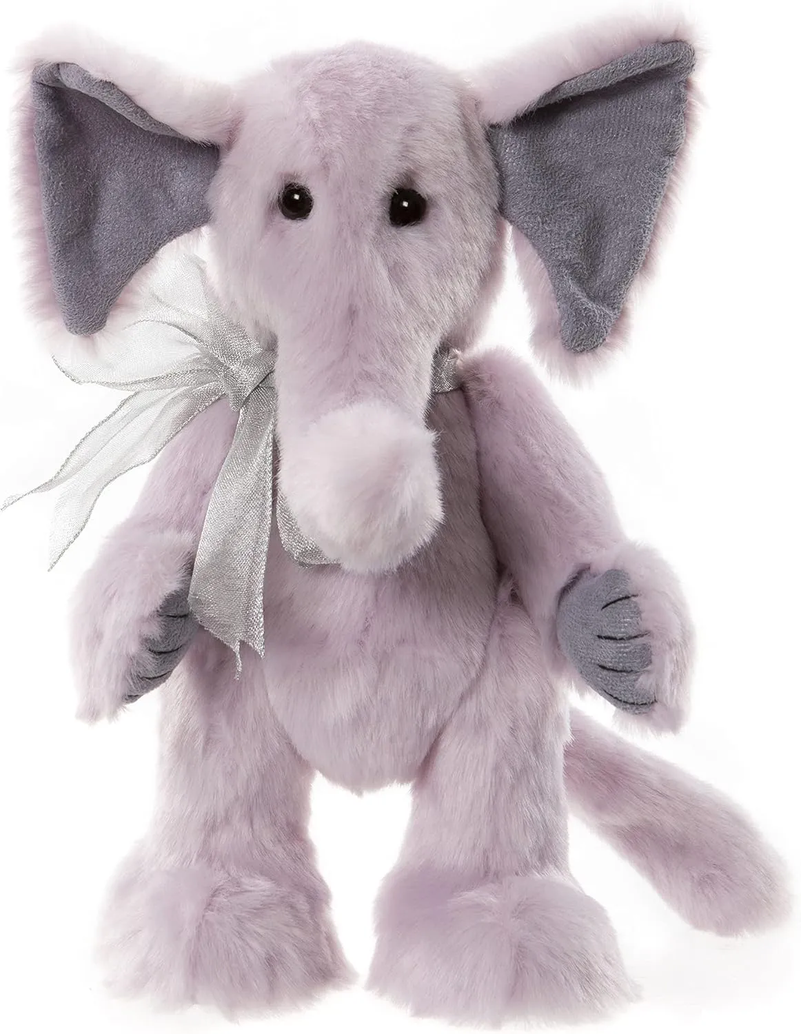 Charlie Bears 2022 - Friendship | Teddy Bear Elephant Plush - Fully Jointed | Handmade Collectable Cuddly Soft Toy Gift - 9"
