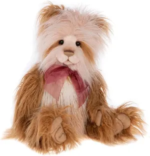 Charlie Bears 2023 | Holly Day Collectable Teddy Bear Plush Handmade Soft Fully Jointed Long Fur