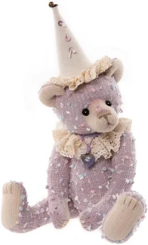 Charlie Bears – Lady Luck | 2023 Plush Teddy Bear Part of Collectable Trio Hat and Charm Accessories Stuffed Fully Jointed