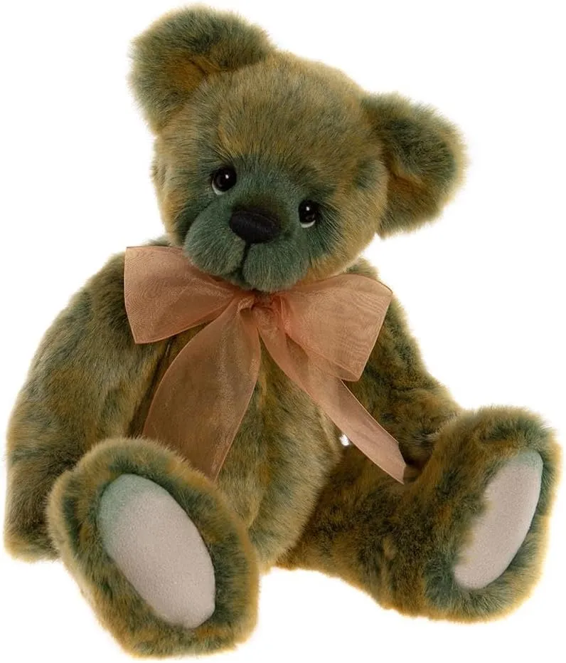 Charlie Bears – Midday | 2023 Collectable Teddy Bear with Bow Part of a Set Cute Soft Stuffed Toys Luxury Teddies