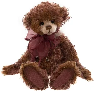 Charlie Bears Schubert | 2022 Mohair Teddy Fully Jointed Handmade Collectable Isabelle Stuffed Animal 14"