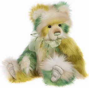 Charlie Bears 2023 | Shindig Collectable Teddy Bear Long Multicoloured Plush Handmade Soft