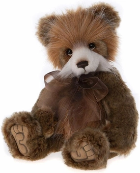 Charlie Bears Clockmaker | 2023 Plush Teddy Fully Jointed Handmade Collectable Cuddle Time Stuffed Animal 14"