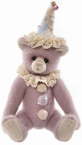 Charlie Bears Minnelli | 2022 Wool & Plush Teddy Fully Jointed Handmade Collectable Isabelle Stuffed Animal 10.5"