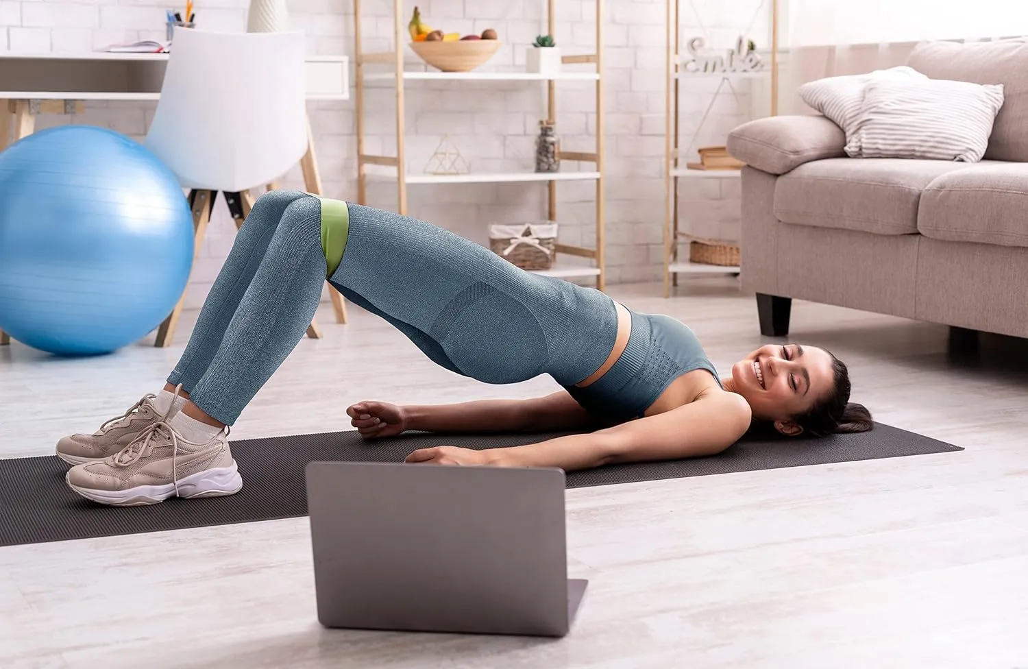 CHRLEISURE 3 Piece Workout Leggings Sets for Women, Gym Scrunch Butt Butt Lifting Seamless Leggings