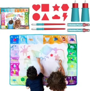 Chuckle & Roar - Doodle Mat - Water Color Fun - Mess Free Arts and Crafts - Great for Toddlers
