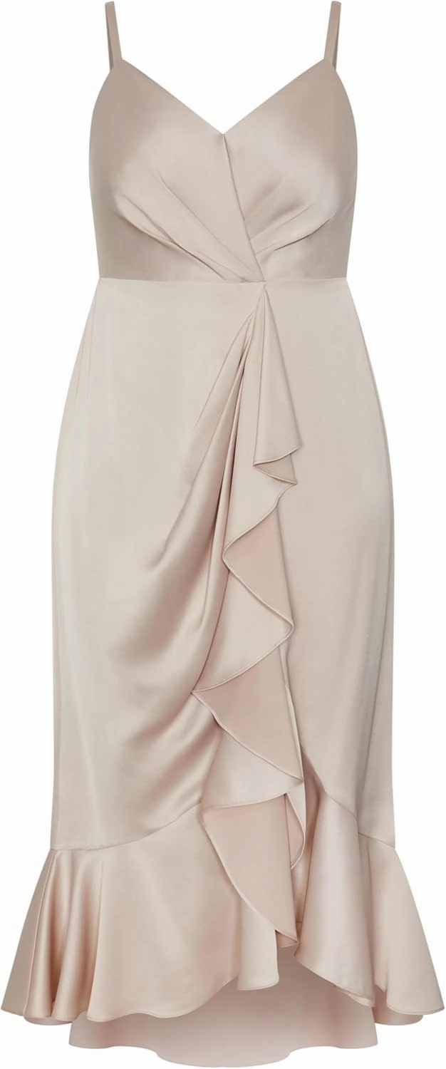 City Chic Women's Maxi Bella Ruffle Ff