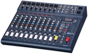 CLUB XS 12 12-Channel Portable Compact Mixing Console with USB, Bluetooth, DSP Effect