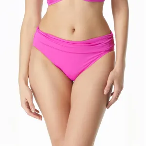 COCO REEF Impulse High Waisted Bikini Bottoms for Women – Full Coverage Swimwear with Mesh Ruching for Flattering Fit