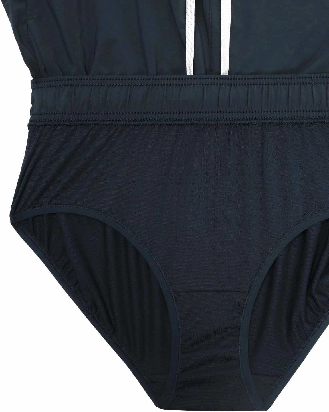 CRZ YOGA Womens 3" Mid Waisted Swim Board Shorts Side Splits Swimming Bottoms Quick Dry Beach Swimsuit with Liner Pockets