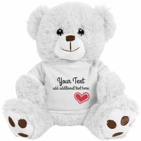 Custom Cute Teddy Bear Gift: 10 Inch Teddy Bear Stuffed Animal