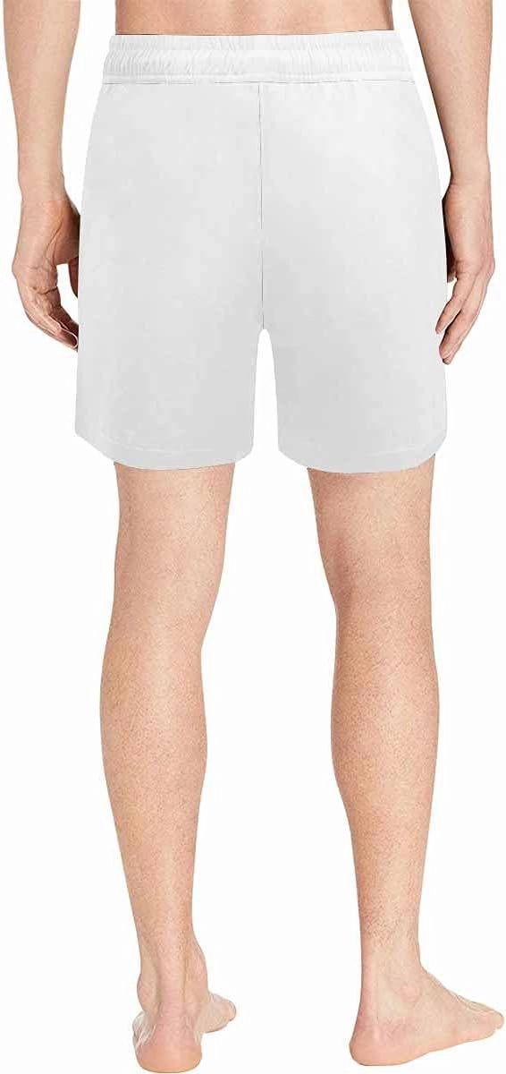 Custom Funny Swim Shorts with Faces Customized Gifts Mens Swim Trunks Wife Girlfriend Photos Beach Board Short for Men