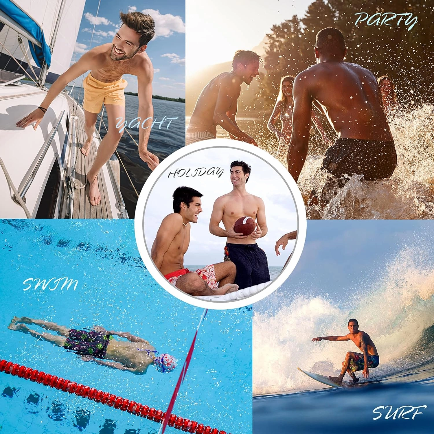 Custom Funny Swim Shorts with Faces Customized Gifts Mens Swim Trunks Wife Girlfriend Photos Beach Board Short for Men