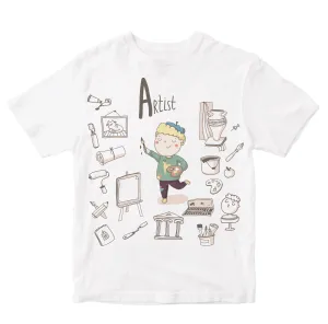 Cute Artist - Cute Alphabet Profession Toddler