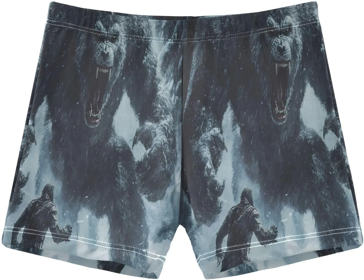 Cute Pug Boys Board Shorts, Boy Toddler Swimsuit, Little Boy Swimsuit, Boys Beach Shorts