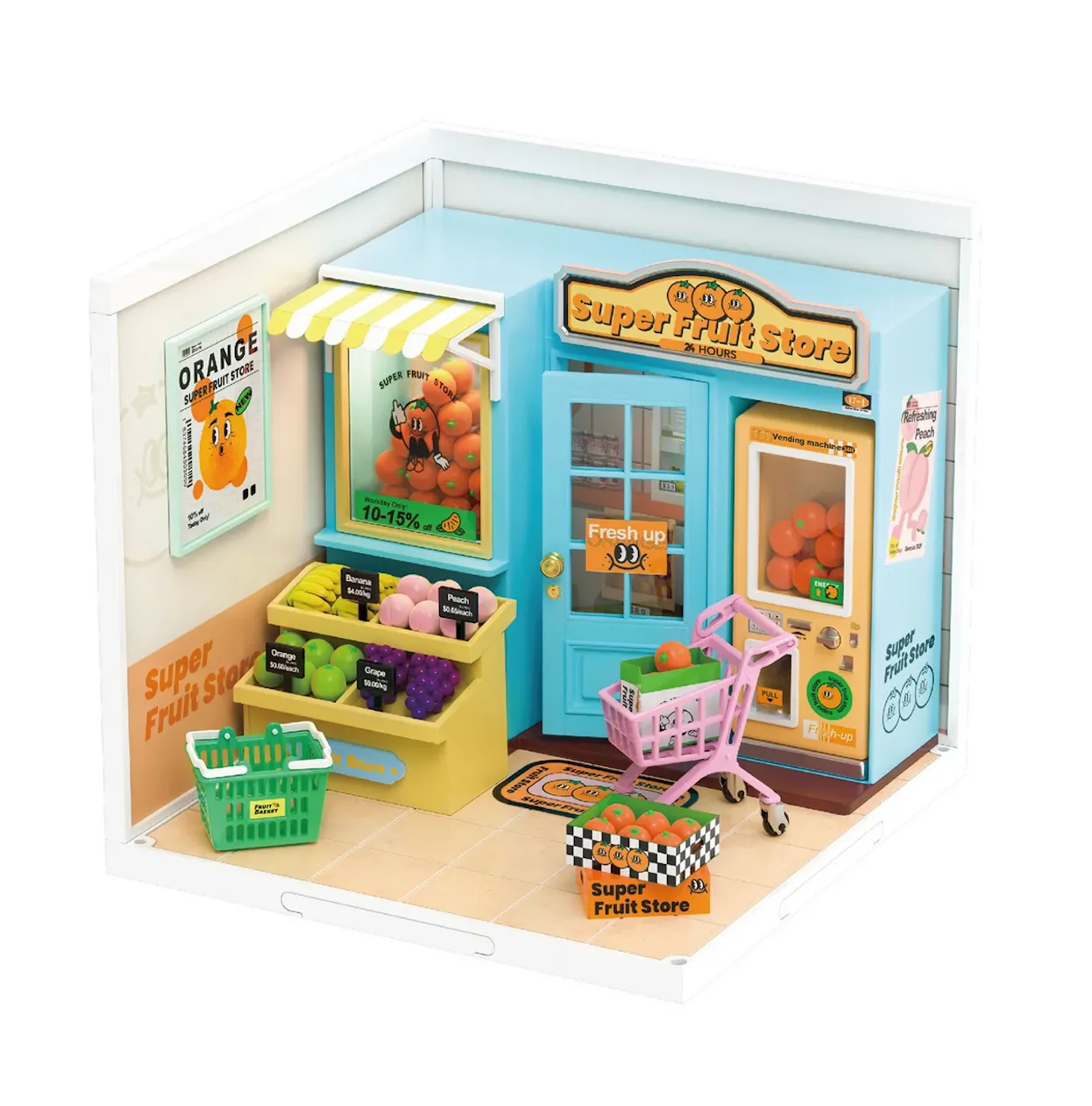 Daily VC Fruit StoreDIY Miniature Dollhouse