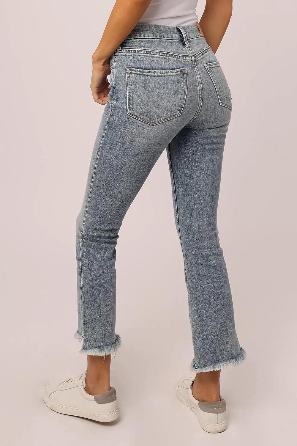 DEAR JOHN Jeanne Flare Women's Jeans Mid Rise Mid-Waisted