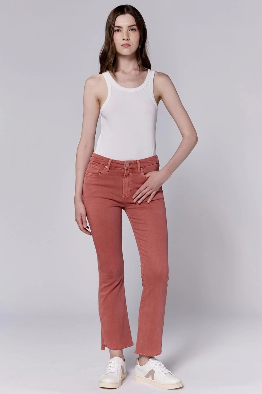 DEAR JOHN Jeanne Flare Women's Jeans Mid Rise Mid-Waisted