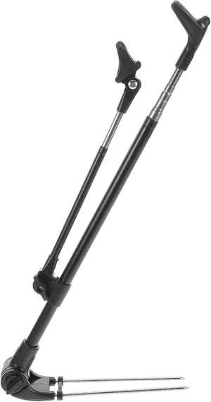 DECHOUS Stainless Steel Fishing Pole Rack Stand Telescopic Rod Holder for Wall Mount Storage Boat Beach