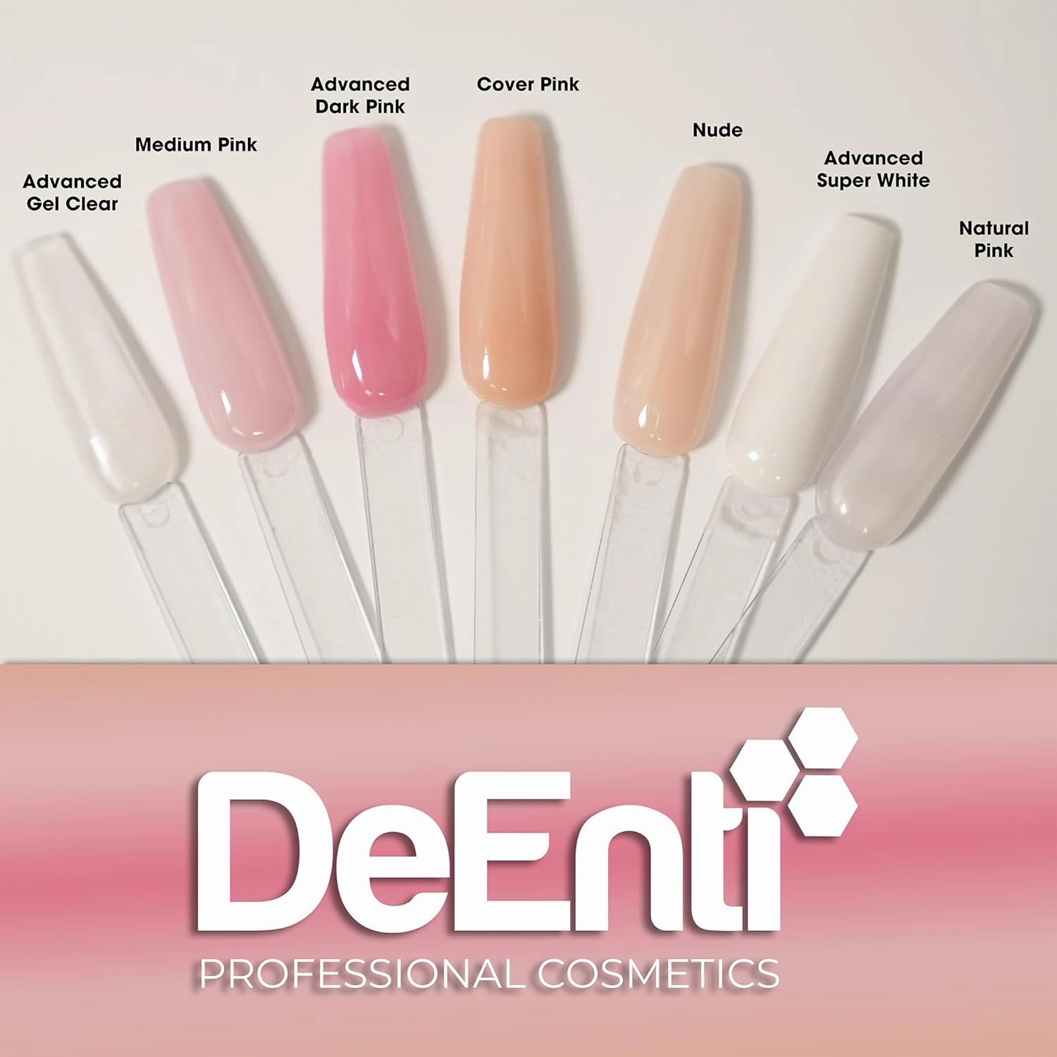 DeEnti Acrylic Nail Powder, 4oz Dark Pink Acrylic Powder Dip for Nails, Long Lasting Salon Quality, Bubble Free Professional Manicures, Fake Nails, Carving & Extensions