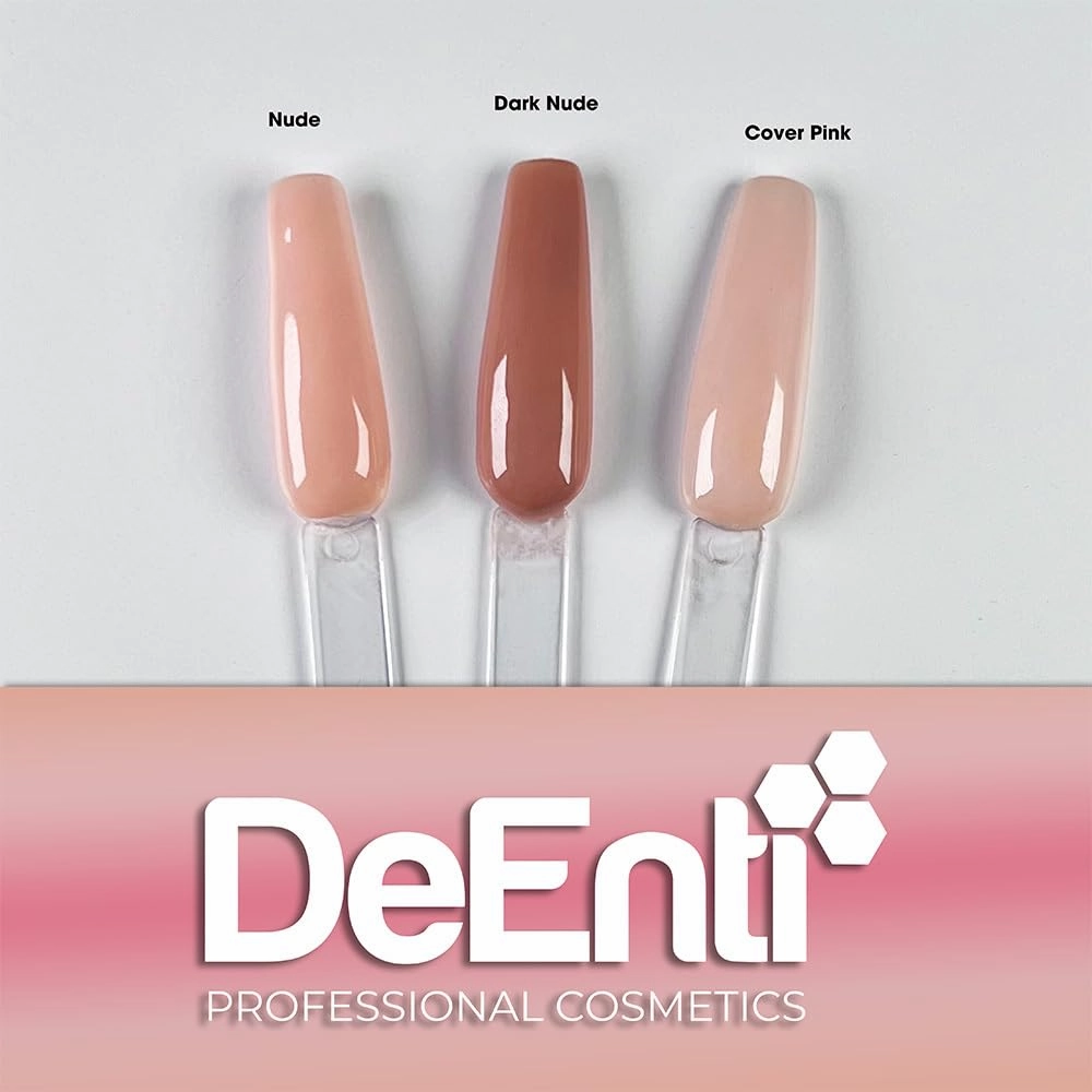 DeEnti Acrylic Nail Powder, 4oz Dark Pink Acrylic Powder Dip for Nails, Long Lasting Salon Quality, Bubble Free Professional Manicures, Fake Nails, Carving & Extensions