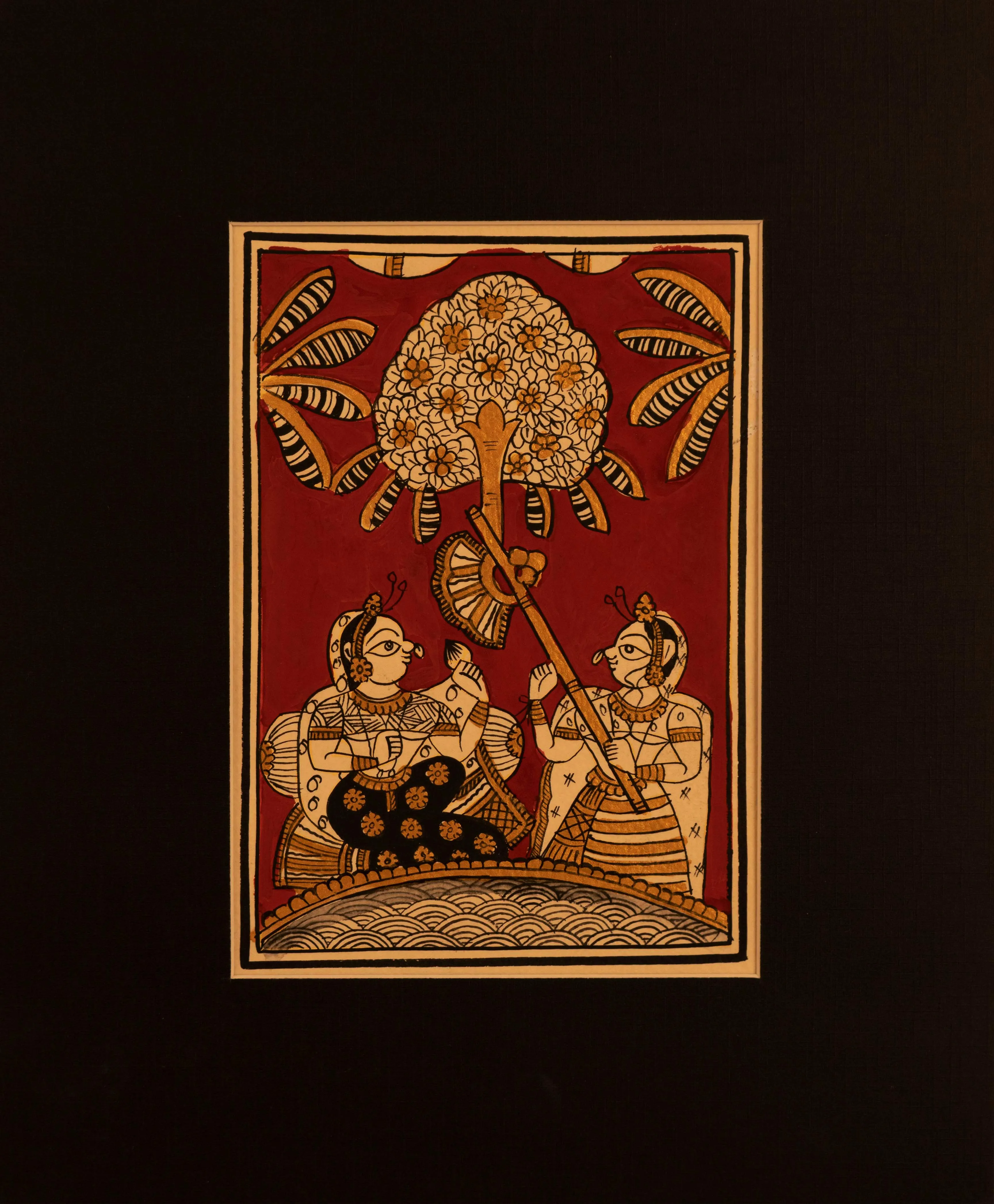 Depiction of a royal scene: Phad by Kalyan Joshi