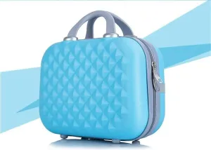Diamond Surface Typ ABS Polychrome Mini Travel Luggage for Princess Girls Or Women Lady