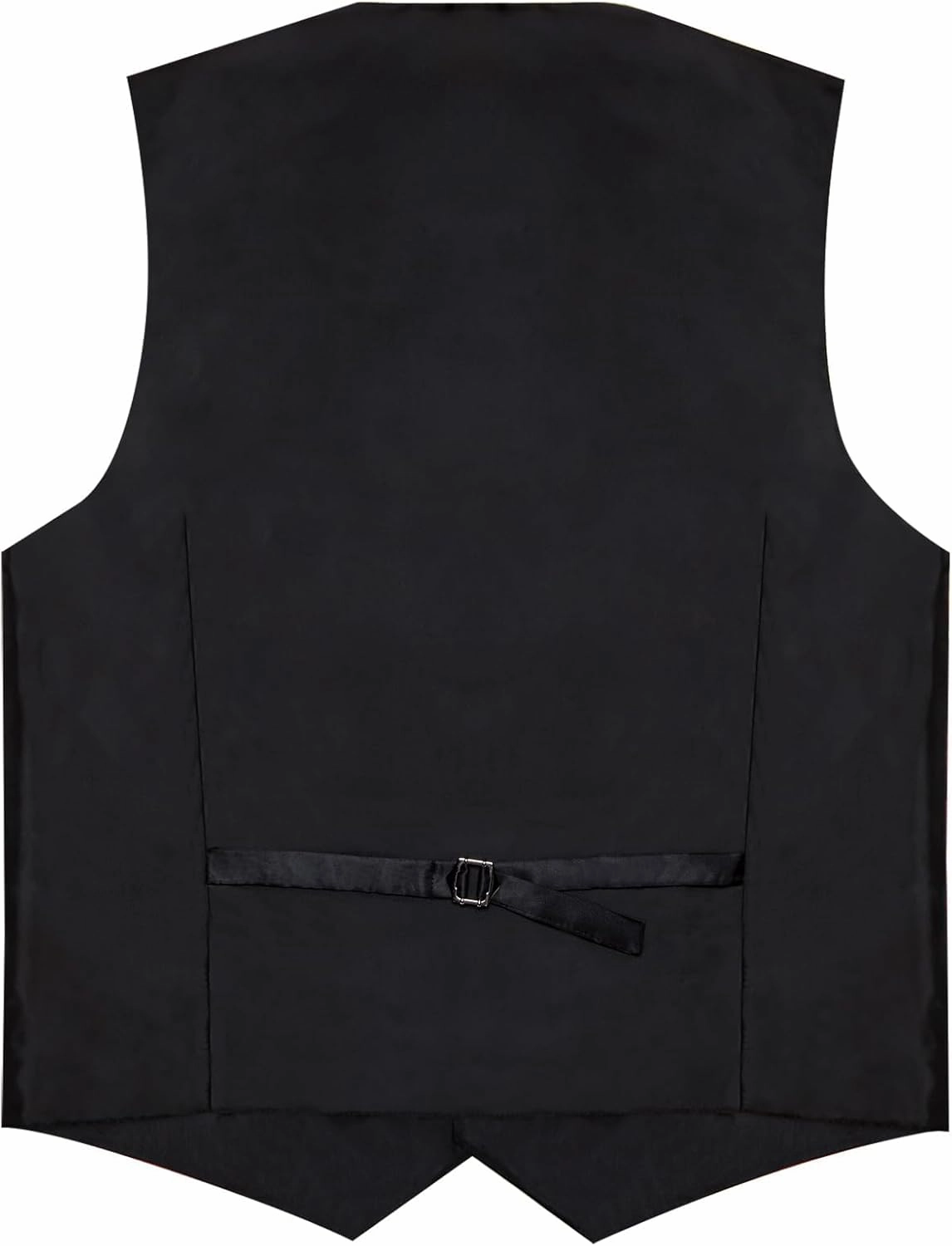 DiBanGu Formal Suit Vest Tie Set for Men Classic Solid Notch Lapel Dress Waistcoat Satin Vest Bowtie for Wedding Party